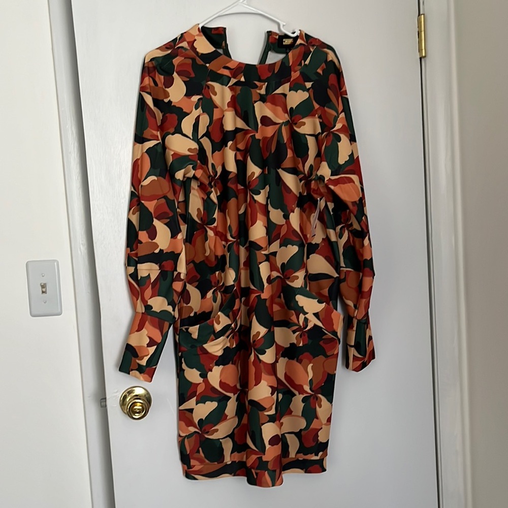Alexia Admor L, XL Crewneck Sweatshirt Dress